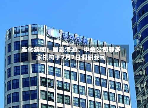 雅化集团：国泰海通、中金公司等多家机构于7月7日调研我司-第3张图片