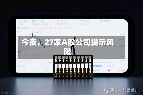 今夜，27家A股公司提示风险-第2张图片