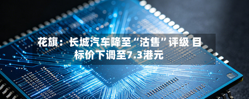 花旗：长城汽车降至“沽售”评级 目标价下调至7.3港元-第1张图片