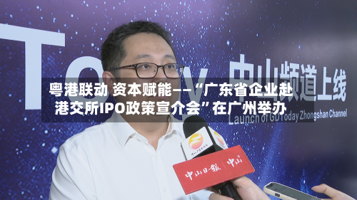 粤港联动 资本赋能——“广东省企业赴港交所IPO政策宣介会”在广州举办-第2张图片