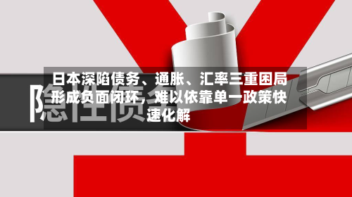 日本深陷债务、通胀、汇率三重困局形成负面闭环，难以依靠单一政策快速化解-第2张图片