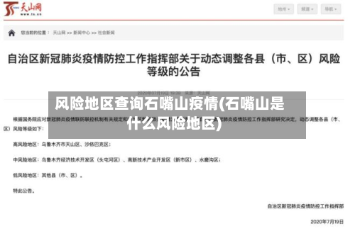 风险地区查询石嘴山疫情(石嘴山是什么风险地区)-第2张图片