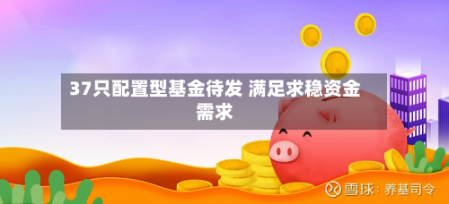 37只配置型基金待发 满足求稳资金需求-第2张图片
