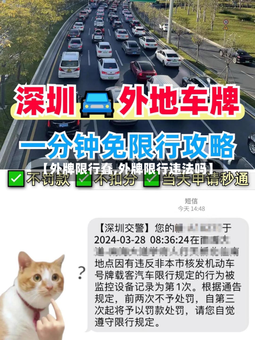 【外牌限行蠢,外牌限行违法吗】-第3张图片