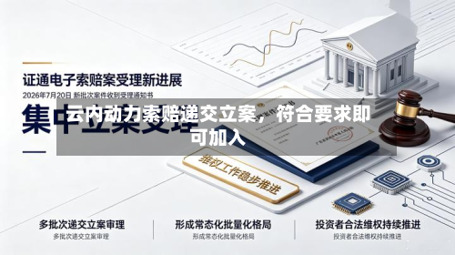 云内动力索赔递交立案，符合要求即可加入-第3张图片