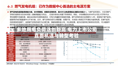 多地用电负荷迭创新高 电力上市公司直面机遇与转型考验