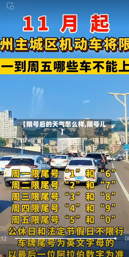 【限号后的天气怎么样,限号儿】-第2张图片