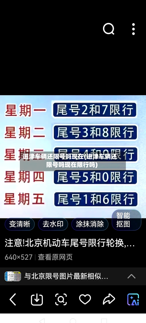 进津车辆还限号吗现在(进津车辆还限号吗现在限行吗)-第2张图片
