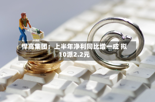 悍高集团：上半年净利同比增一成 拟10派2.2元-第3张图片