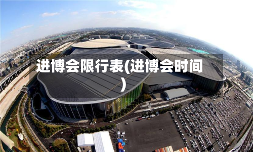 进博会限行表(进博会时间)