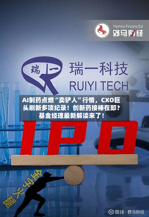 AI制药点燃“卖铲人	”行情，CXO巨头刷新多项纪录！创新药接棒在即？基金经理最新解读来了！-第3张图片