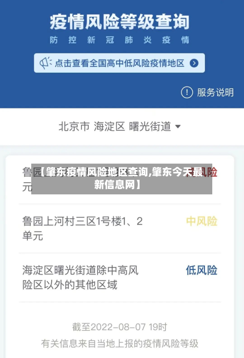 【肇东疫情风险地区查询,肇东今天最新信息网】