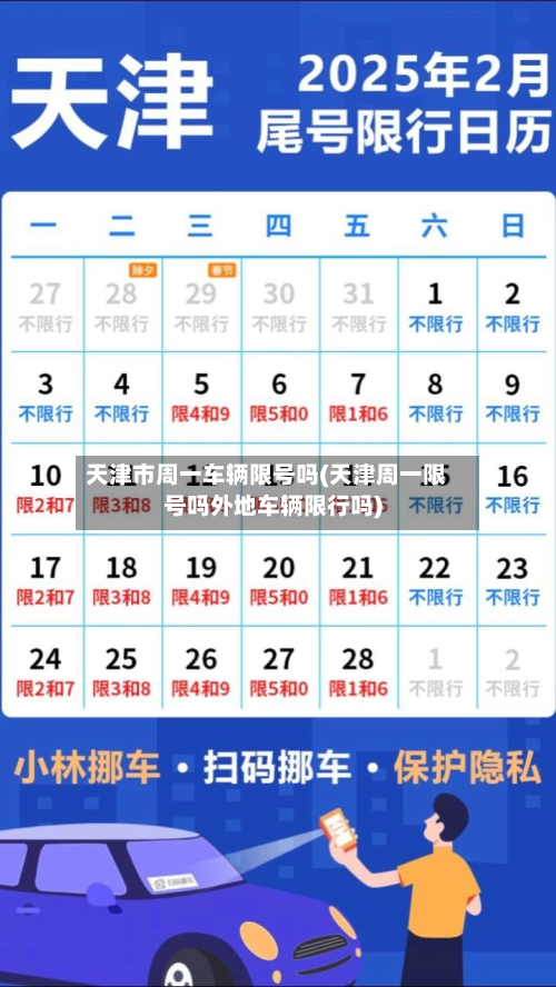 天津市周一车辆限号吗(天津周一限号吗外地车辆限行吗)