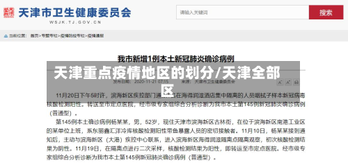 天津重点疫情地区的划分/天津全部区-第2张图片