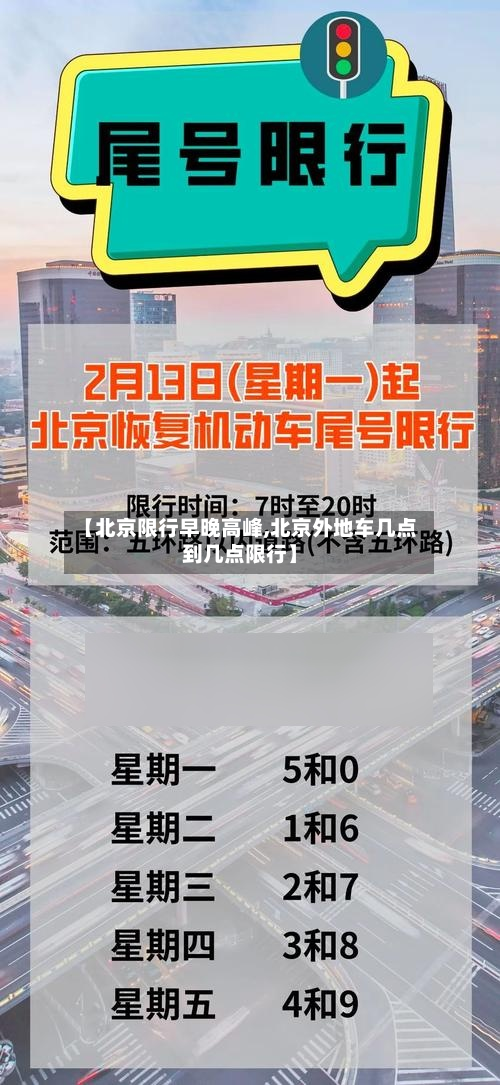 【北京限行早晚高峰,北京外地车几点到几点限行】-第2张图片