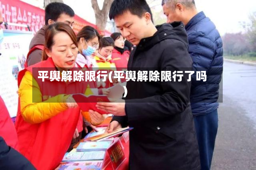 平舆解除限行(平舆解除限行了吗)-第2张图片