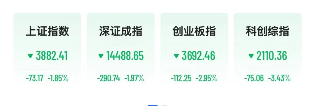 A股半导体全线重挫，存储芯片批量跌停	，澜起科技跌超16%，“易中天”再遭抛售